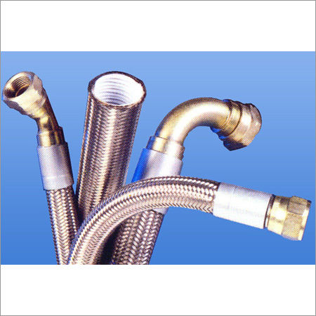 PTFE With SS Braided Hose