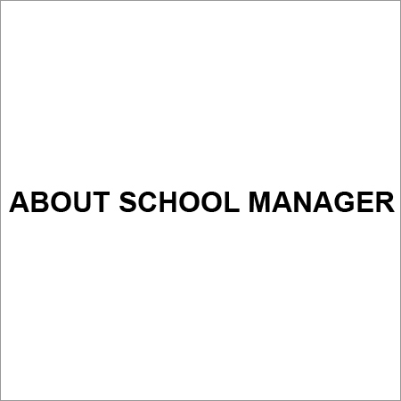 About School Manager By MALIK DATA SYSTEM
