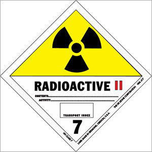 Radioactive Goods Forwarding By AL FALAAH DG PACKING & FORWARDING LLP
