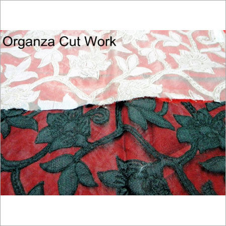 Organza CutWork Fabrics
