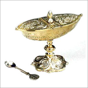 Metal Incense Boat