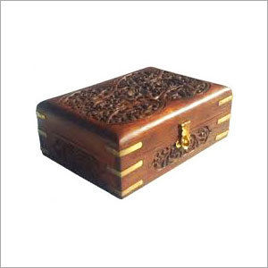 Maharani Curved Jewellery Box with Gold Platting