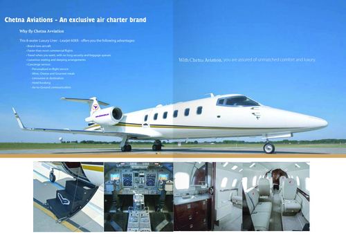 Air Charter Service By CHETNA AVIATION (TM)