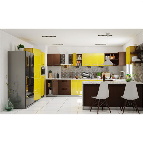 Everly U-Shape Modular Kitchen