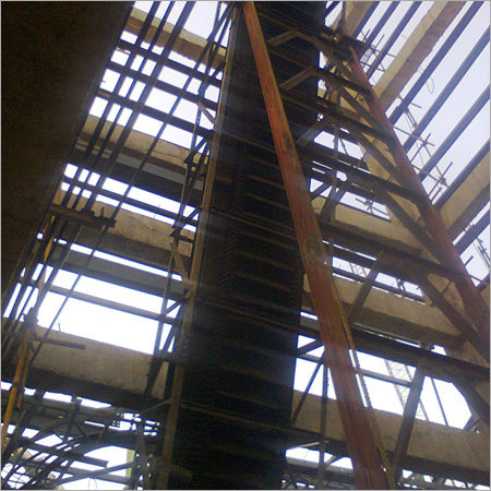 High Angle Conveyor Installation