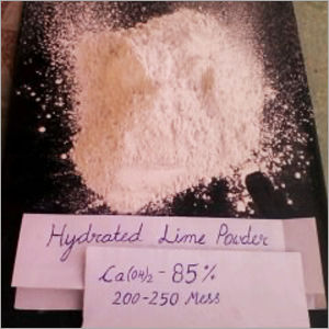 Hydrated Lime Powder 250 Mesh