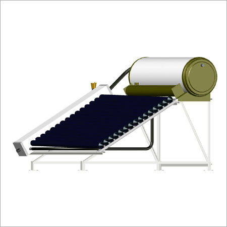 Black Solar Vacuum Tube Collector