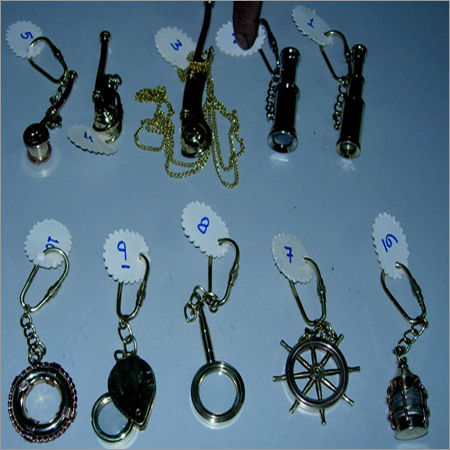 Brass Lantern Keychains