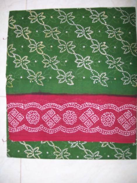 Cotton Sungudi Saris