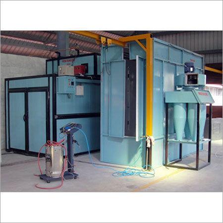 Machine Spare Part Powder Coating System