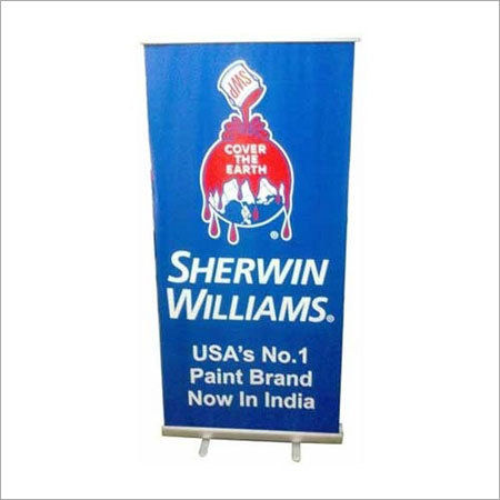 Pull Up Banner - Durable Fabric, Various Sizes Available, Customizable Colors and Designs