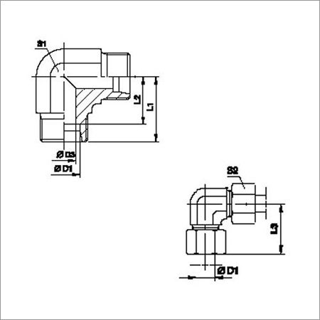 Equal Elbow Union Coupling