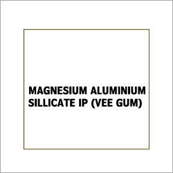 Magnesium Aluminum Silicate Ip (Veegum)