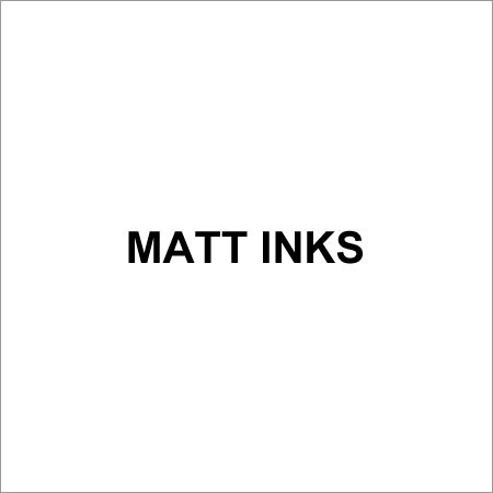 Screen Printing Matt Inks