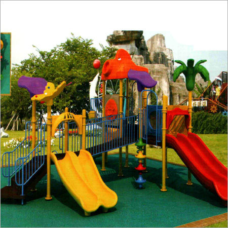 Kids Playground Equipment - A1 Quality Plastic & Iron, 21 x 28.5 x 12.5 Feet | Attractive Design, Customizable Colors and Sizes, Easy Installation