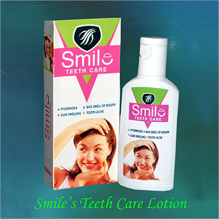 Ayurvedic Teeth Care Lotion Length: 30  Meter (M)