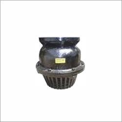 Black Cast Iron Foot Valve