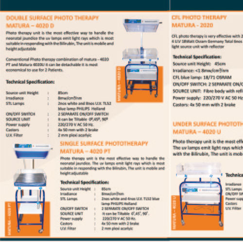 Double Surface Phototheraphy