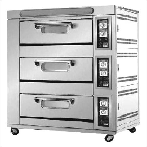 Aluminium Lm-6 3 Deck Oven