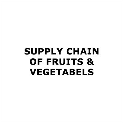 Fruits And Vegetables Supply Chain