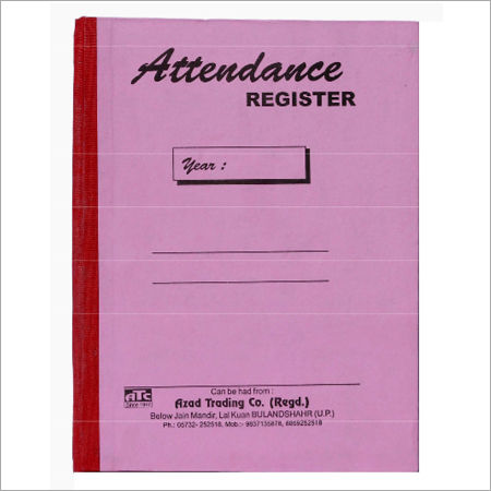 Attendance Register