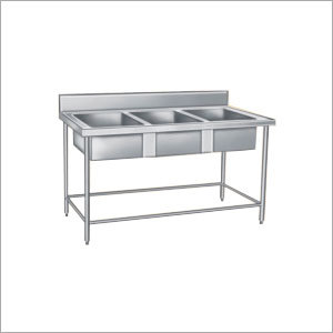 Three Sink Unit