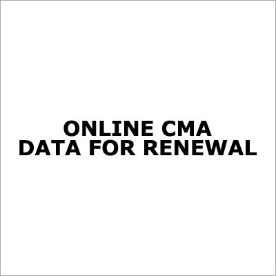  ऑनलाइन CMA डेटा नवीकरण