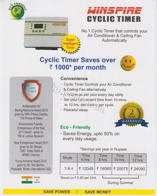 Winspire Cyclic Timer