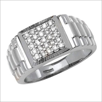 Elegant Diamonds Men Ring