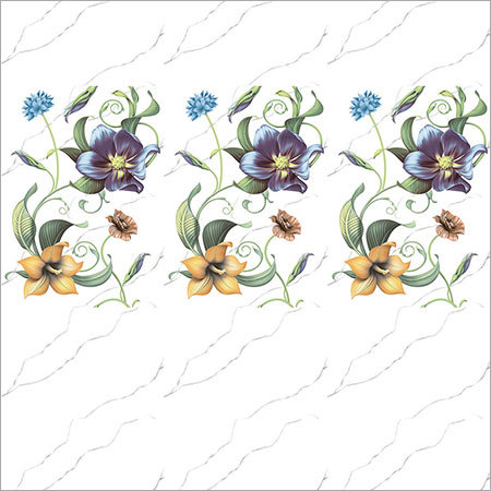 Glossy Series Wall Tiles - Durable & Vibrant Patterns, Abrasion Resistant with Excellent Finish and Polishing