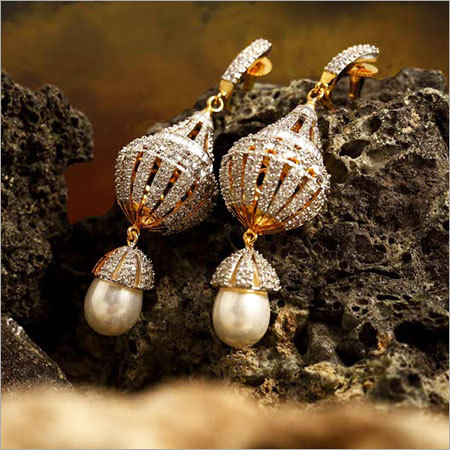 Djewels Diamond Earrings Gender  Ladies  Djewels Delhi Delhi