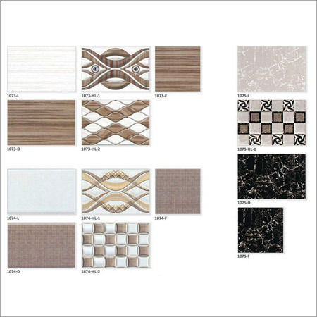 Fancy Wall Tiles - Premium Grade Material, Various Sizes & Finishes | Impact Resistant, Abrasion & Stain Resistance, Alluring Look