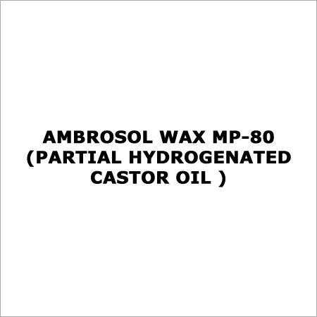 Ambrosol Wax Mp-80 (Partial Hydrogenated Castor Oil )