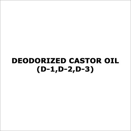 Deodorized Castor Oil