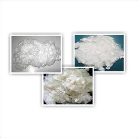 OFF WHITE Polyester Staple Fibre