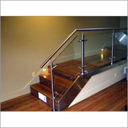 stainless steel glass railing