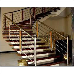 Steel Pipe Stair Handrail