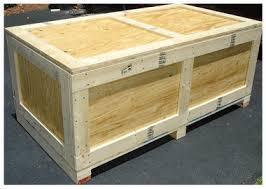 Industrial Plywood Packaging Boxes - Heavy Load Capacity, Rugged & Durable Structure | Ideal for Safe Transportation of Machines, Glass Items, Statues & Automotive Parts