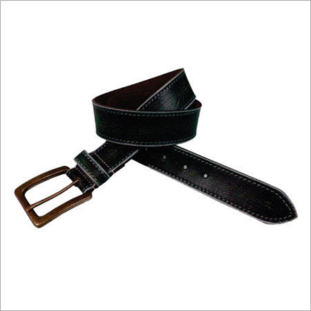 Black Leather Belt