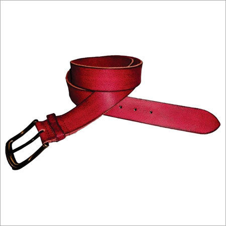 Colored Leather Belt