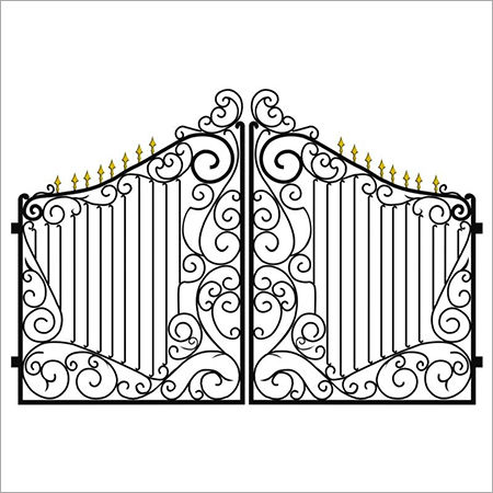 Steel Custom Design Grill Gate