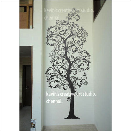 Tree Relief Wall Mural