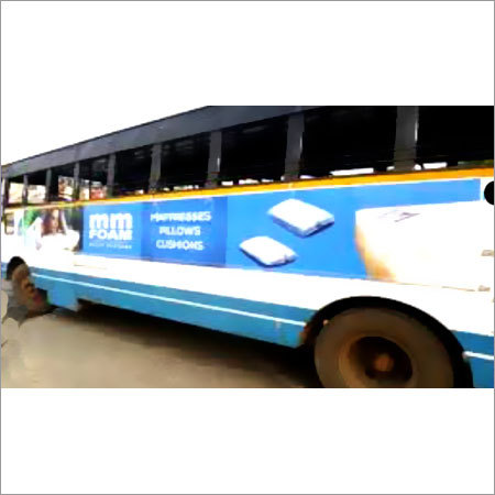 Bus Branding Advertising Service By GLOBEX MEDIA ADVERTISING