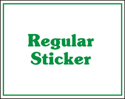 Regular Sticker