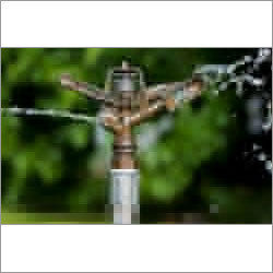 Grey Irrigation Sprinkler