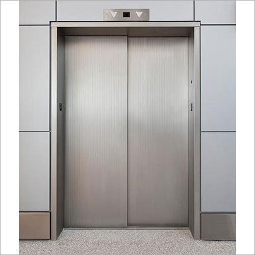 Black Stainless Steel Elevator Door