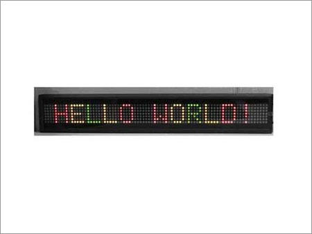 Electronic Message Display Board