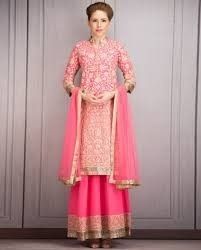 Embroidered Sharara Suit