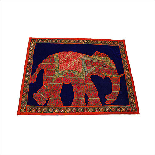 Elephant Embroidery Wall Hanging