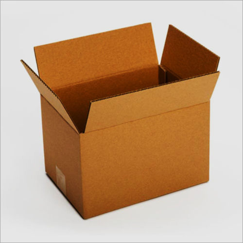 Brown Industrial Corrugated Packaging Box